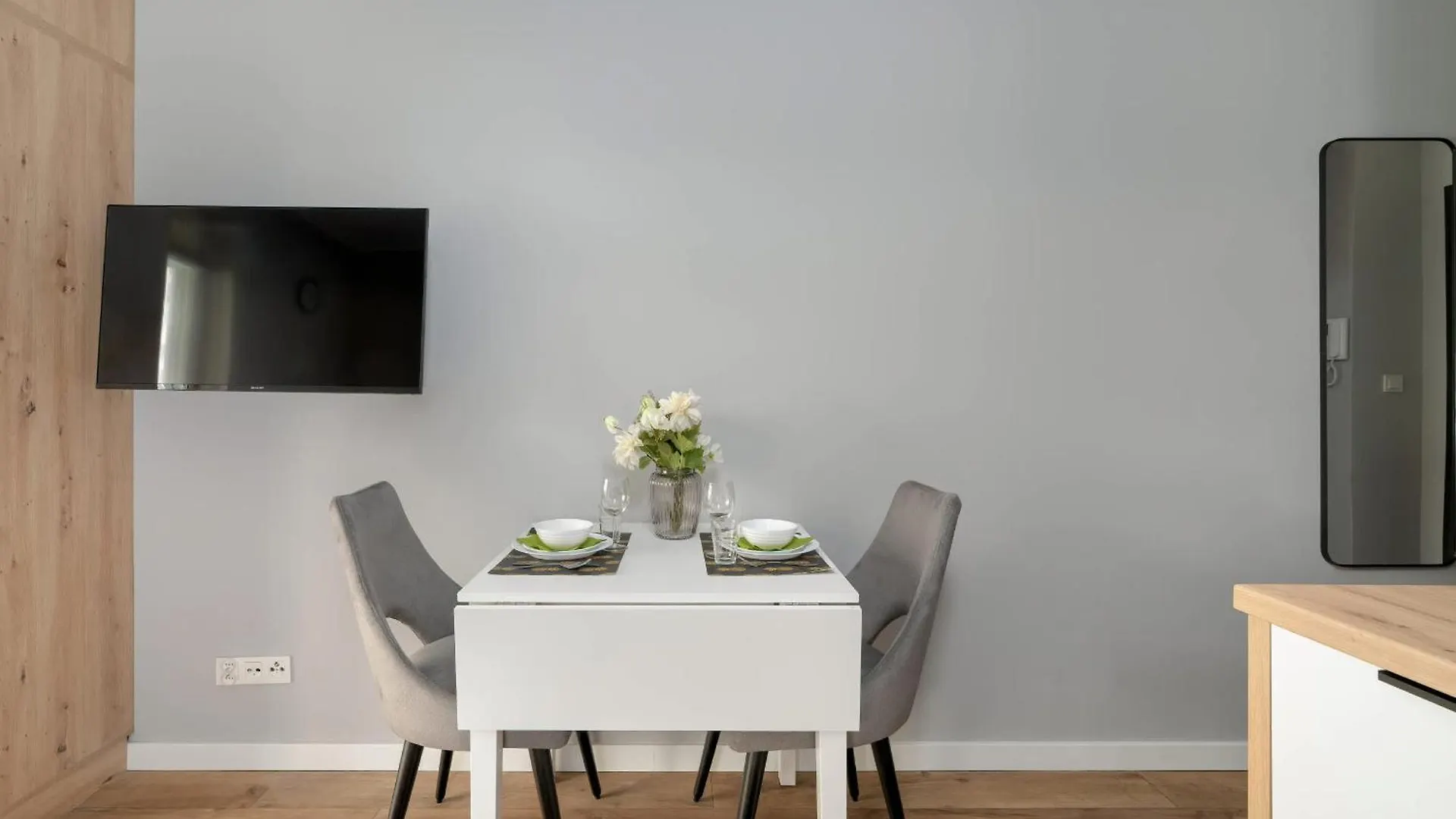 פוזנן Jasny & Elegancki Apartament Typu Studio Z Tarasem By Noclegi Renters פולין